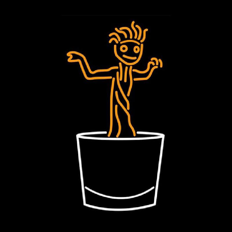 Dancing Boy Logo Handmade Art Neon Sign