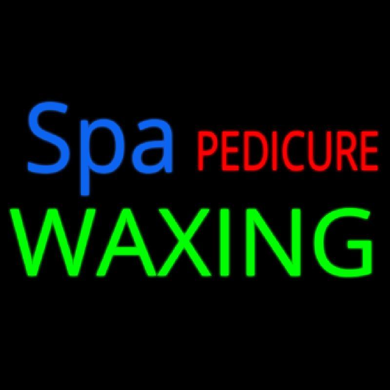 Spa Pedicure Waxing Handmade Art Neon Sign