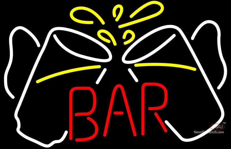 Bar Glasses Neon Sign