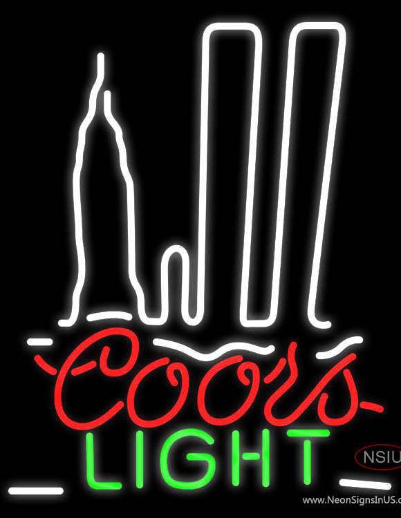 Coors Light Silver Bullet Nyc Neon Beer Sign