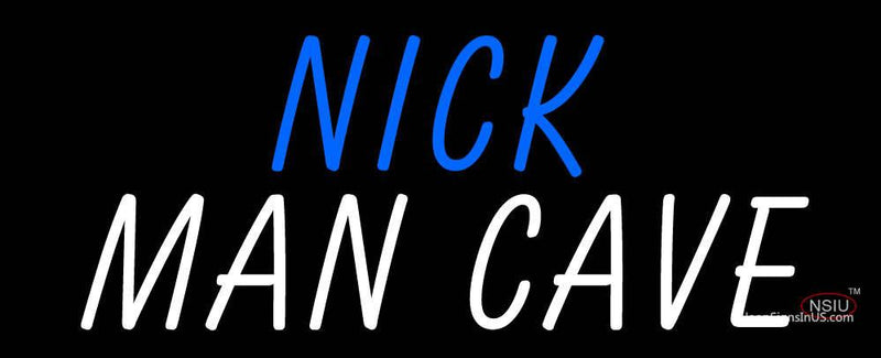 Custom Nick Man Cave Neon Sign 