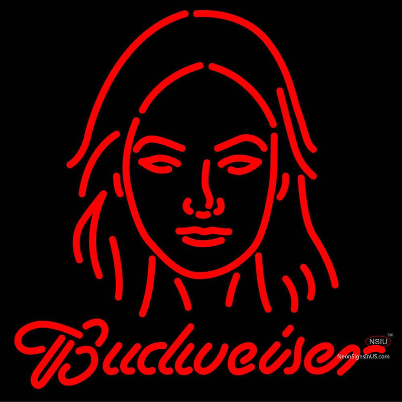 Custom Red Headed Woman Neon Sign 