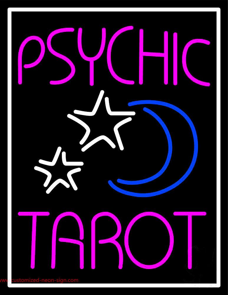 Psychic Sarot Handmade Art Neon Sign