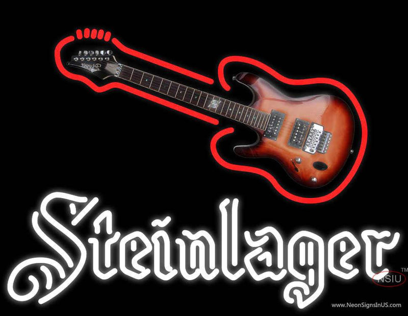 Steinlager Guitar Neon Sign